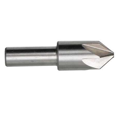 Drill America 7/8"-82 HSS 6 Flute Chatterless Countersink DEWCHAT7/8-82